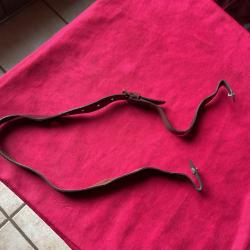 Bretelle en cuir Alexandre Mareuil, pas de prix de r&eacute;serve