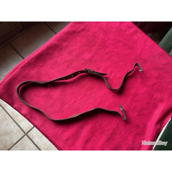 Bretelle en cuir Alexandre Mareuil, pas de prix de r�serve