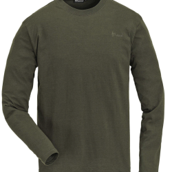 Lot de 2 T-Shirts &agrave; Manches Longues Pinewood Homme Kaki - XL