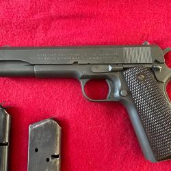 Colt 1911 A1 ww2 de 1943 reconditionn&eacute;