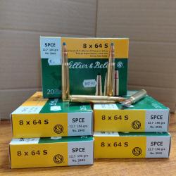 CARTOUCHES SELLIER & BELLOT 8X64 S