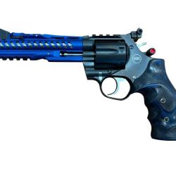 KORTH SUPER SPORT GTA BLEU 6'' JIM WILSON GRIP NOIR&BLEU CALIBRE.357MAG