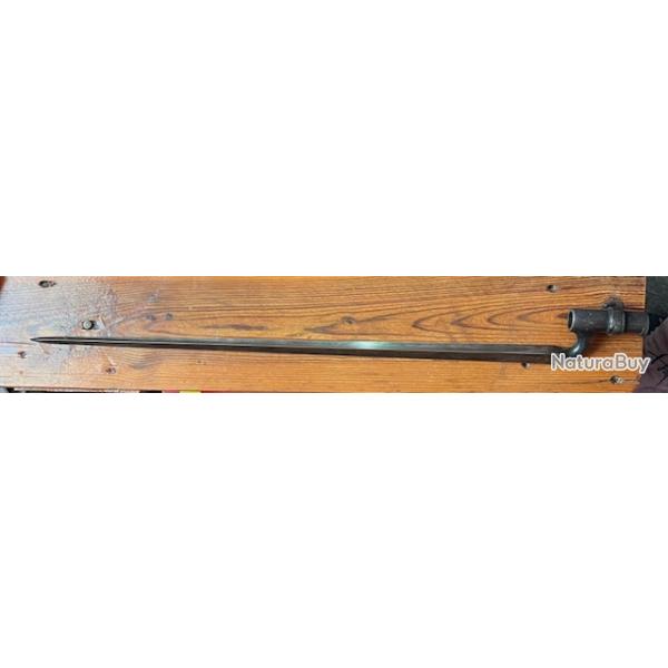 Ba�onnette anglaise P-1876 modifi�e par ll'Egypte