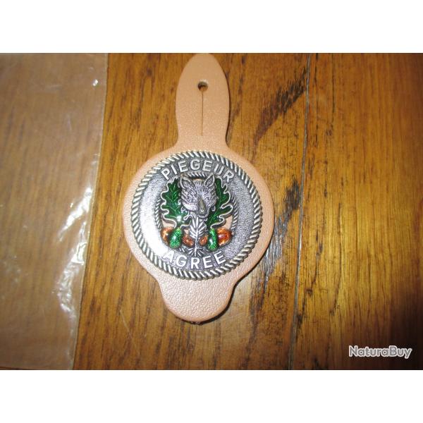 INSIGNE DE PIEGEUR AGREE
