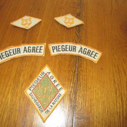 INSIGNE  PIEGEUR AGREE