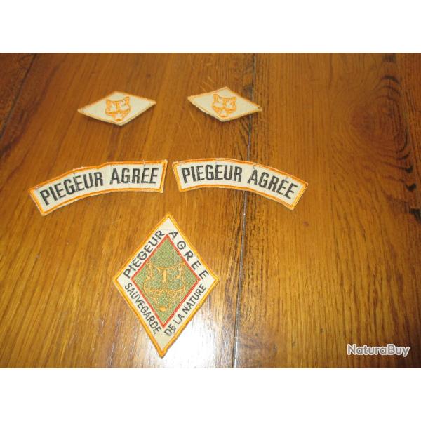 INSIGNE  PIEGEUR AGREE