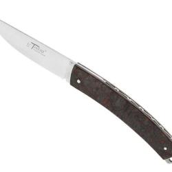 LE THIERS GILLES NATURE PLEIN MANCHE F. DE CARBONE ROUGE 11,5CM INOX