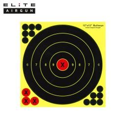 Cible R&eacute;active Jaune Elite Airgun Diam&egrave;tre 28 cm (x25)