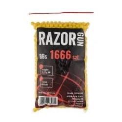 Billes jaunes Razor Gun 6 mm (x1666)