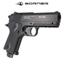 Pistolet Borner WC 401 4.5mm BBs 3 joules