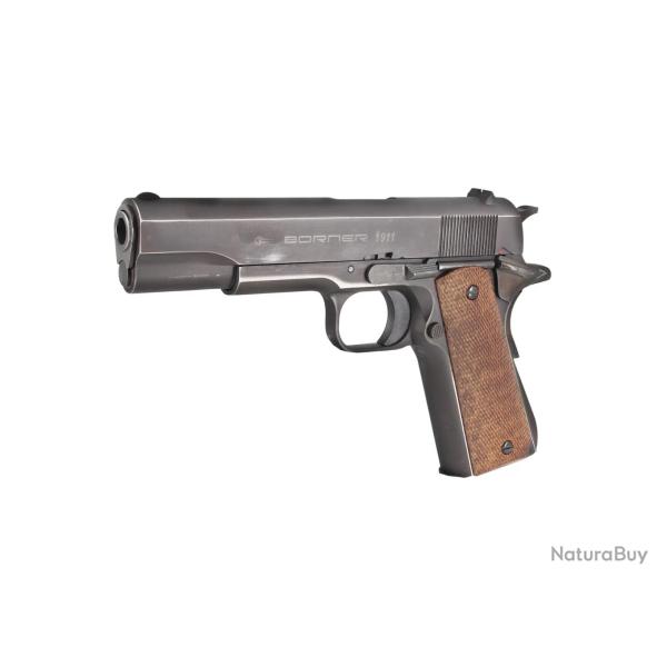 Pistolet Borner 1911 Blowback 4,5 mm BB'S 3 Joules