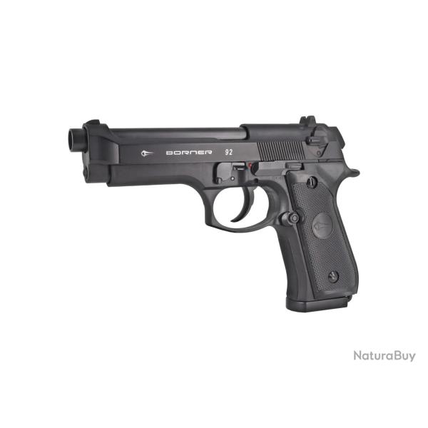 Pistolet Borner 92 Blowback 4,5 mm BB'S 3 Joules