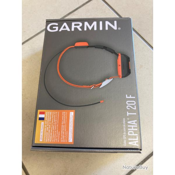 Vends collier GARMIN T20F rep�rage