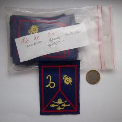 lot &eacute;cussons militaire insigne Antilles Guyane