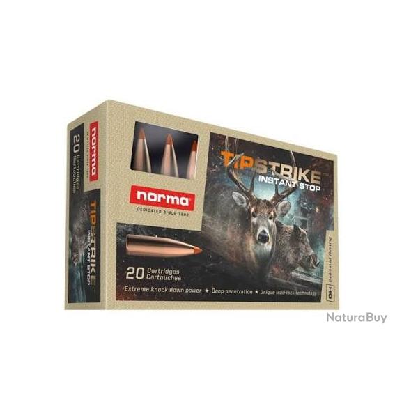 PROMOTION Munitions NORMA TIP STRIKE 300 WIN MAG 11,0g 170 grains 9 bo�tes de 20 munitions