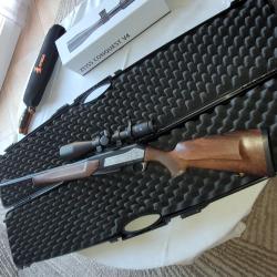 A vendre carabine Browning bar Prestige z&eacute;nith avec lunette  zeiss conquest V4  3-12-56