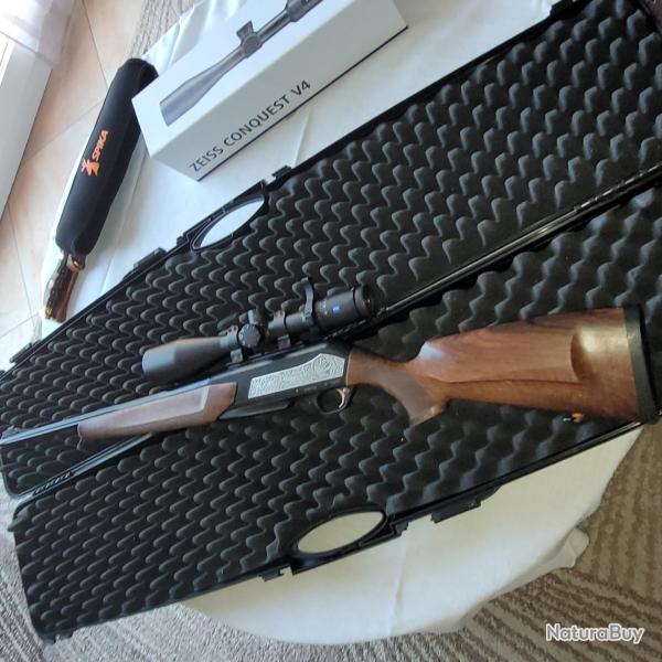 A vendre carabine Browning bar Prestige z�nith avec lunette  zeiss conquest V4  3-12-56