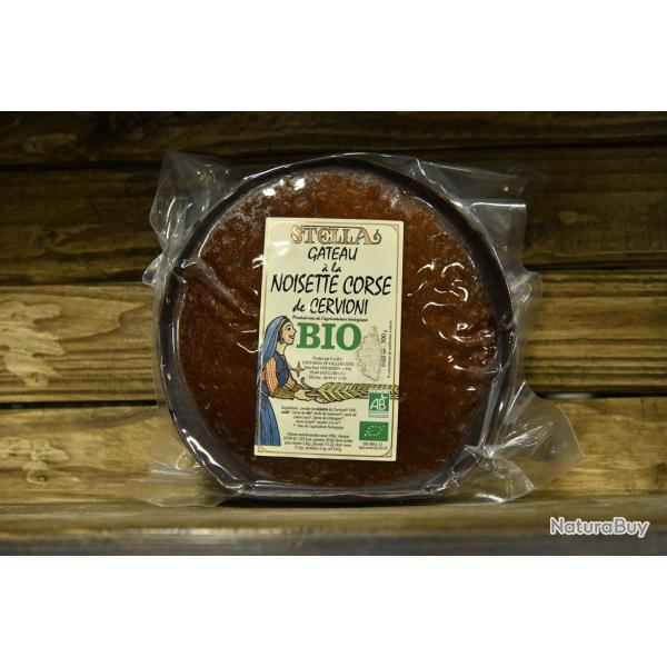 Gateau � la noisette de cervioni vincensini BIO