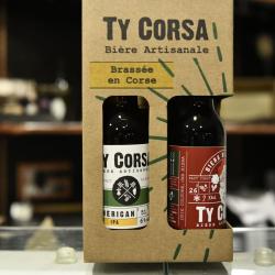 Coffret bi&egrave;re corse ty corsa:cadeau inoubliable