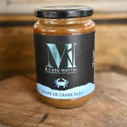 Soupe de crabe bleu: tr&egrave;s raffin&eacute;e