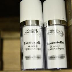Cr&egrave;me de visage &agrave; l'immortelle corse