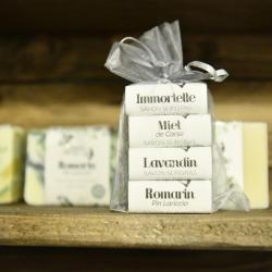 Coffret de savon corse: parfums du maquis