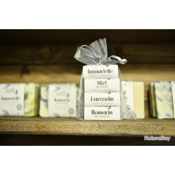 Coffret de savon corse: parfums du maquis