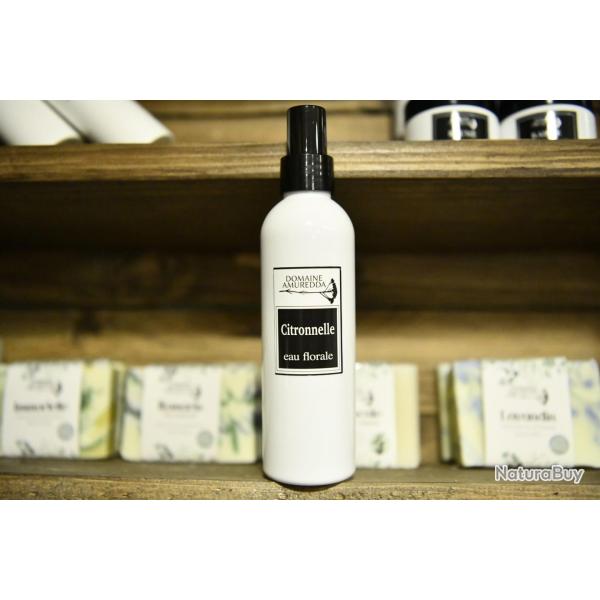 Eau florale citronnelle du domaine Amuredda
