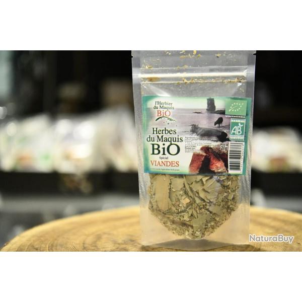Les herbes du maquis corse: sp�cial viande