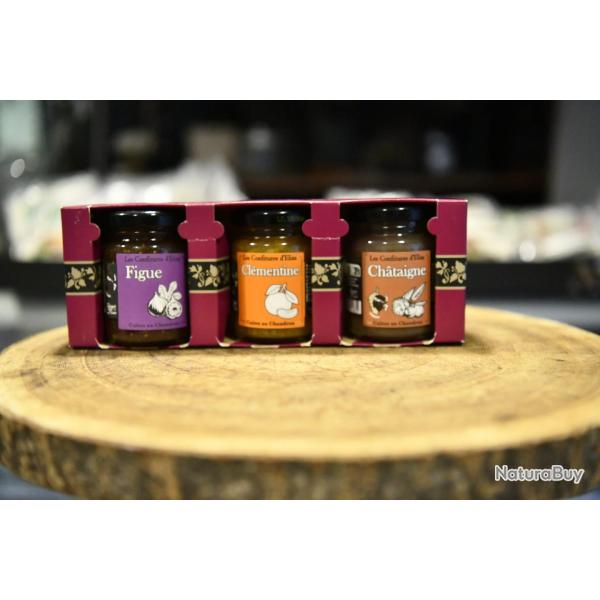 Coffret confitures artisanales corses