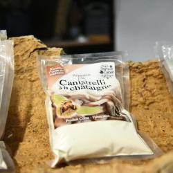 Preparation canistrelli chataigne:recette corse
