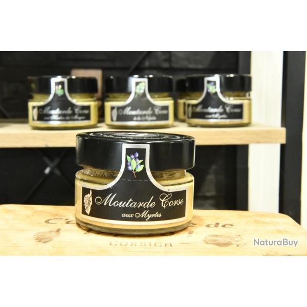 Moutarde a la myrte corse en 120g