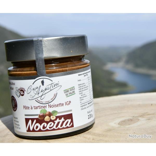 P�te � tartiner noisette nocetta