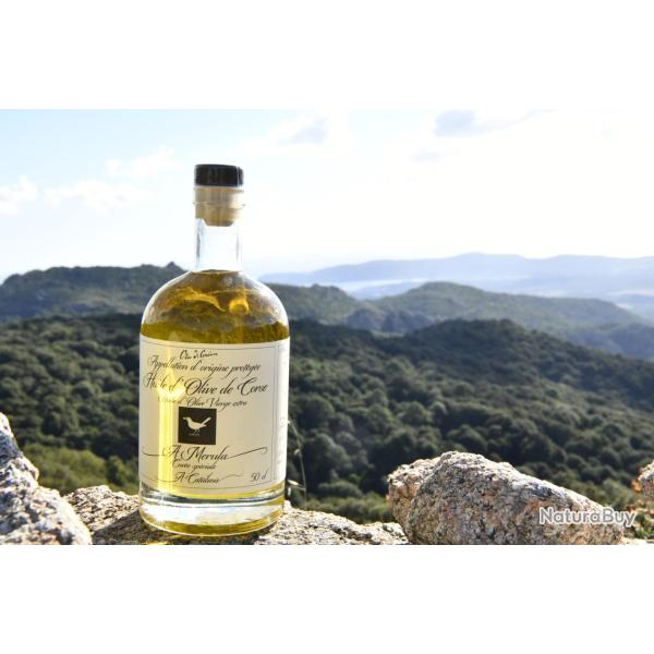 Huile d'olive Corse a Merula cuv�e sp�ciale 25cl