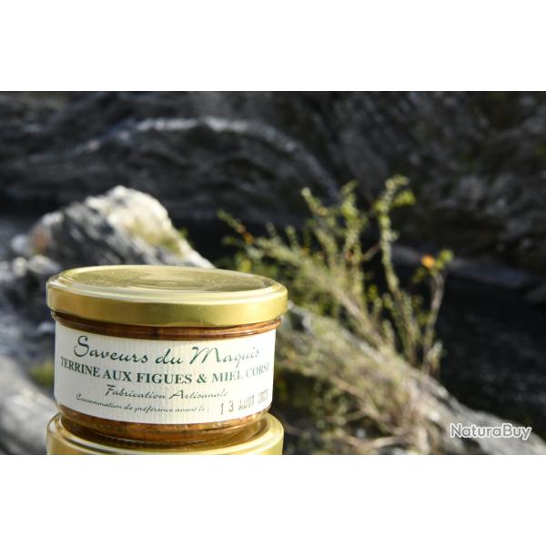 Terrine corse aux figues et miel corse