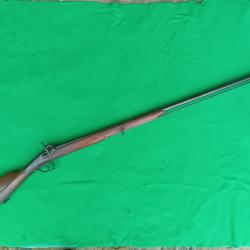 Fusil ancien &agrave; poudre noire