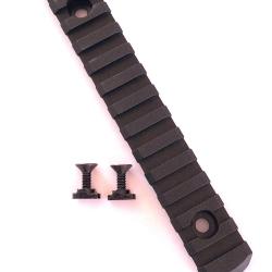 Rail picatinny: M-LOK 13 en polym&egrave;re
