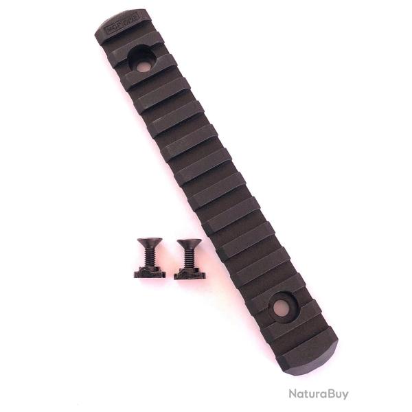 Rail picatinny: M-LOK 13 en polym�re