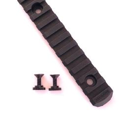 Rail picatinny: M-LOK 11 en polym&egrave;re