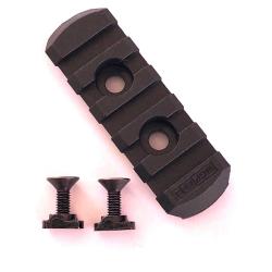 Rail picatinny: M-LOK 5 en polym&egrave;re