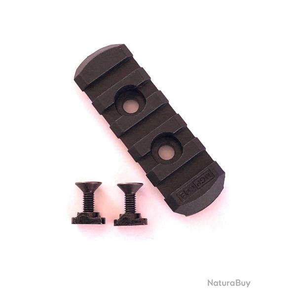 Rail picatinny: M-LOK 5 en polym�re