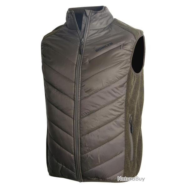 Gilet Classie Matelass� Marron Marron