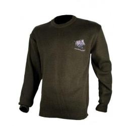Pull Somlys 157 Chasse Vert Fonc&eacute;