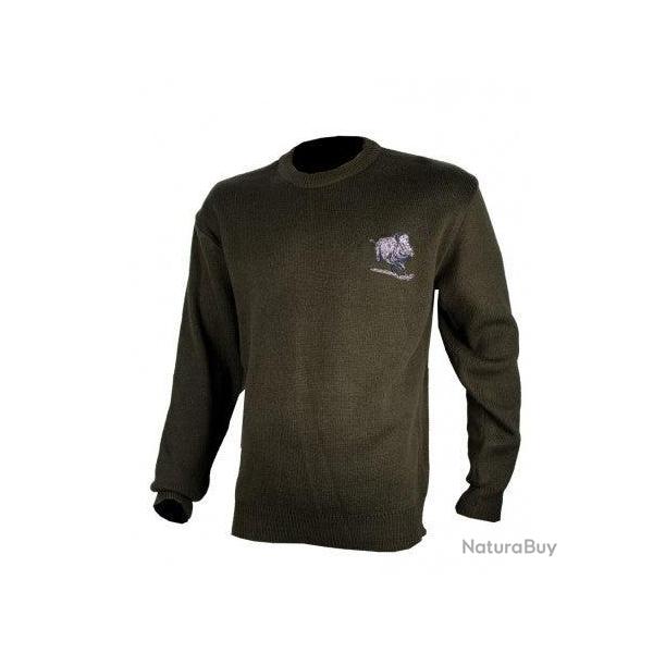 Pull Somlys 157 Chasse Vert Fonc�