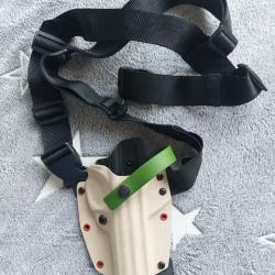 holster d'&eacute;paule KYDEX sur mesure pour CZ 75 Tactical