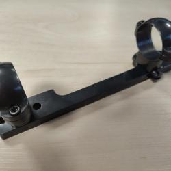 Embase lunettes et collier pivotant STD leupold pour Mauser