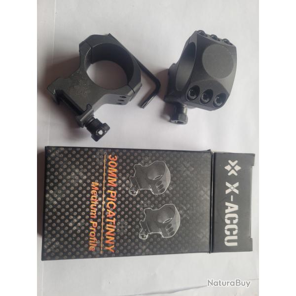 COLLIERS  X-ACCU 30mm MEDIUM ALUMINIUM