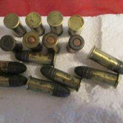 15 balles calibre 320 8mm bouldogue