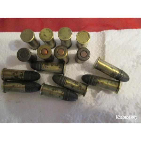 15 balles calibre 320 8mm bouldogue