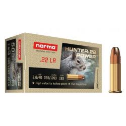 Balles Norma Hunter-22 Power Hollow Point - Cal. 22 LR - Par 1